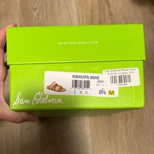 Sam Edelman Cognac Sandals